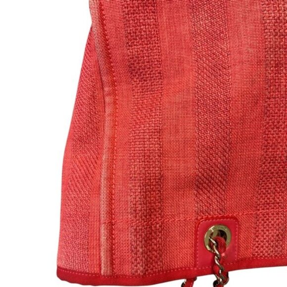 Chanel Deauville Canvas and Leather Tote - Picture 9 of 14